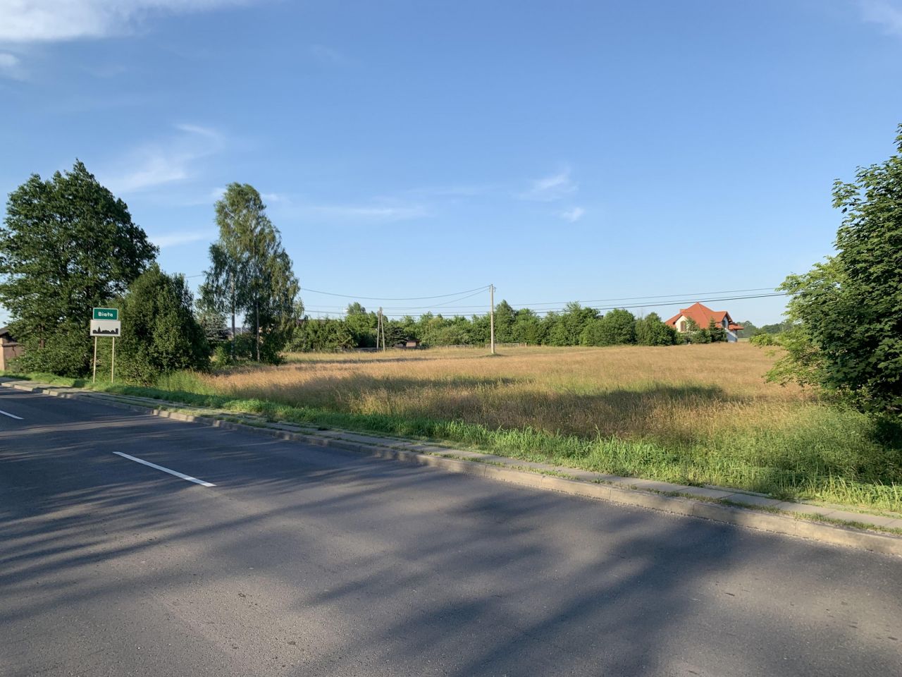 Działka budowlana Biała, ul. Zgierska