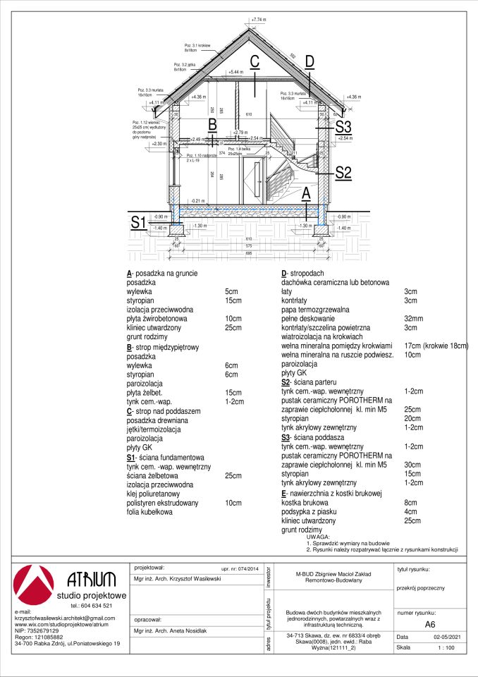dom wolnostojący, 3 pokoje Skawa Kaliszówka. Zdjęcie 2