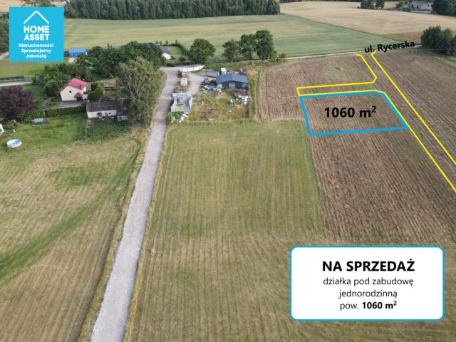 Działka budowlana Robakowo, ul. Rycerska. Zdjęcie 7