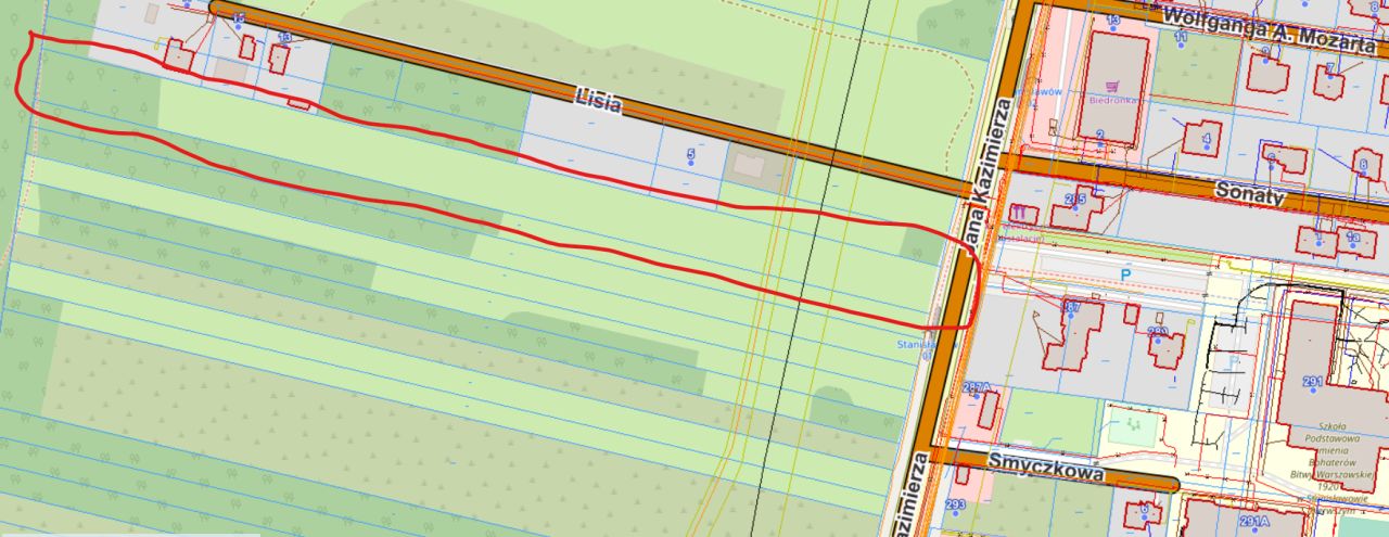 Działka budowlana Stanisławów Pierwszy, ul. Jana Kazimierza. Zdjęcie 3