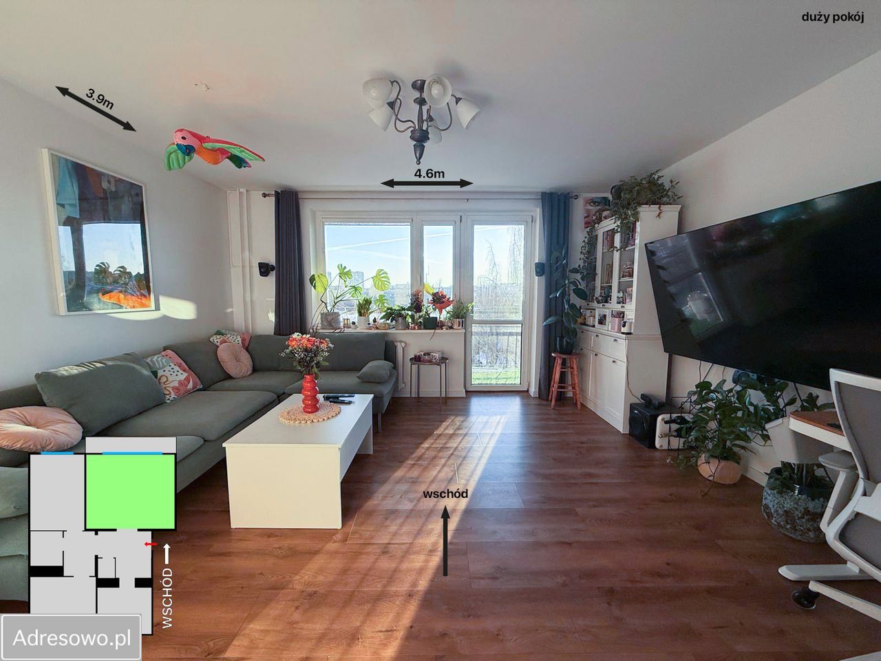 Mieszkanie 3-pokojowe Gdynia Karwiny, ul. Leona Kruczkowskiego. Zdjęcie 13