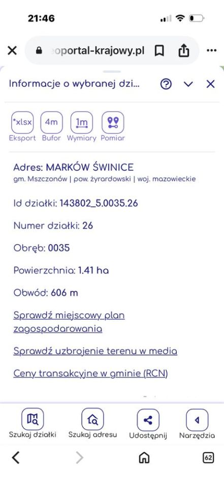 Działka budowlana Marków-Świnice. Zdjęcie 6