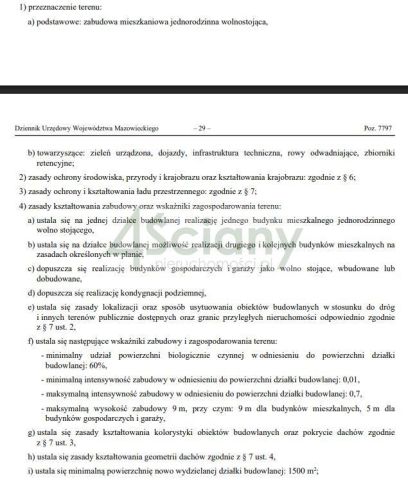 Działka budowlana Kady. Zdjęcie 5