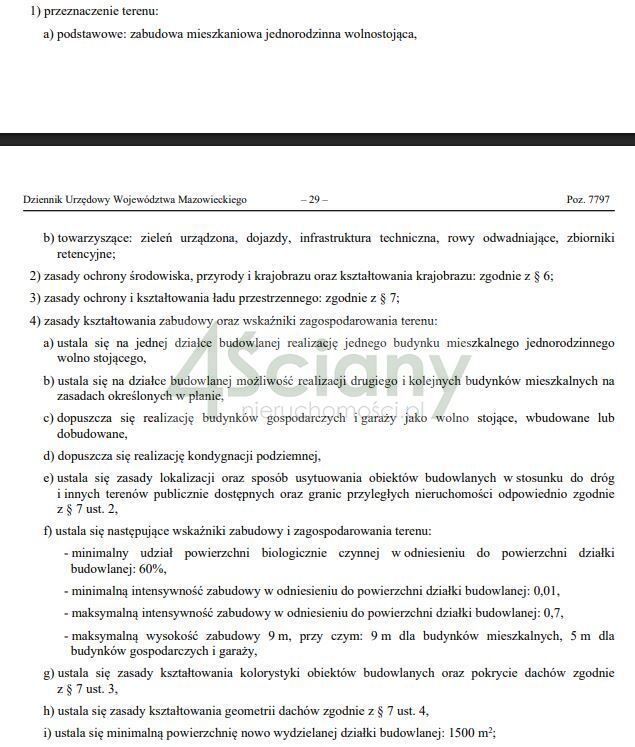 Działka budowlana Kady. Zdjęcie 5