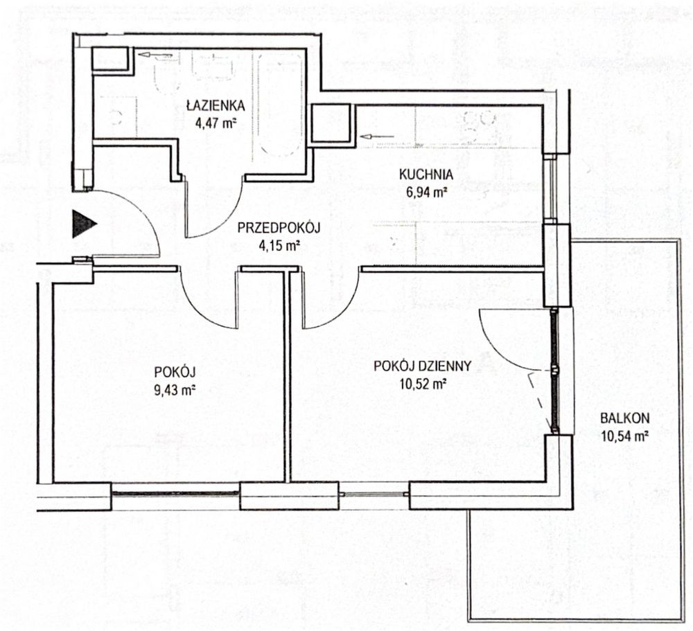 Mieszkanie 2-pokojowe Warszawa Białołęka, ul. Trakt Nadwiślański. Zdjęcie 8