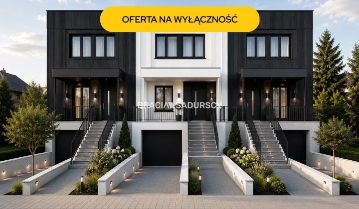 dom szeregowy, 5 pokoi Kraków Bronowice, ul. Edwarda Bzymka-Strzałkowskiego