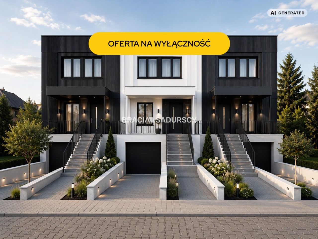 dom szeregowy, 5 pokoi Kraków Bronowice, ul. Edwarda Bzymka-Strzałkowskiego. Zdjęcie 1