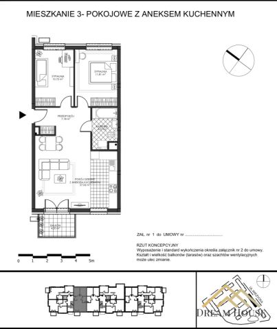 Mieszkanie 2-pokojowe Gdańsk Zakoniczyn, ul. Wieżycka. Zdjęcie 20