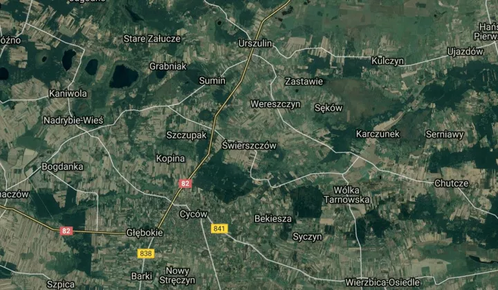 Działka budowlana Świerszczów