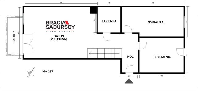 Mieszkanie 4-pokojowe Kraków Bieżanów, ul. Henryka i Karola Czeczów. Zdjęcie 21