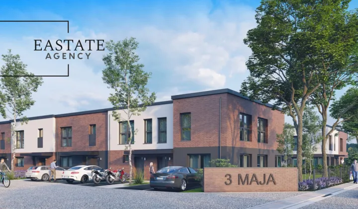 dom szeregowy, 4 pokoje Grodzisk Mazowiecki, ul. 3 Maja