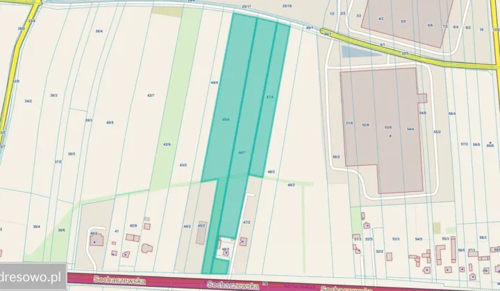 Działka inwestycyjna Błonie-Wieś