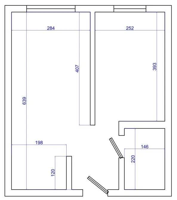 Mieszkanie 2-pokojowe Węgorzewo. Zdjęcie 7