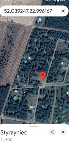Działka rod Styrzyniec Kolonia Styrzyniecka, ul. Ogrodowa. Zdjęcie 1