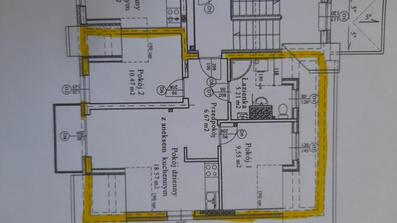 Mieszkanie 3-pokojowe Bytów, ul. ks. dr Bernarda Sychty. Zdjęcie 7