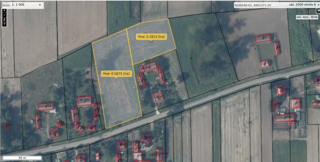 Działka rolno-budowlana Kurmanów. Zdjęcie 1