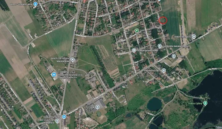 Działka budowlana Gruszczyn, ul. Promyk