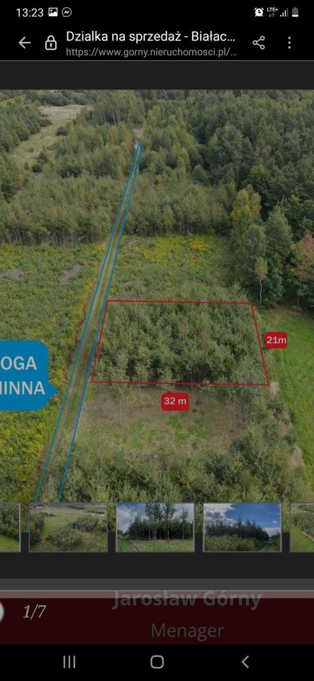 Działka budowlana Zakrzów. Zdjęcie 3