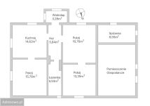 dom wolnostojący, 4 pokoje Barycz. Zdjęcie 3