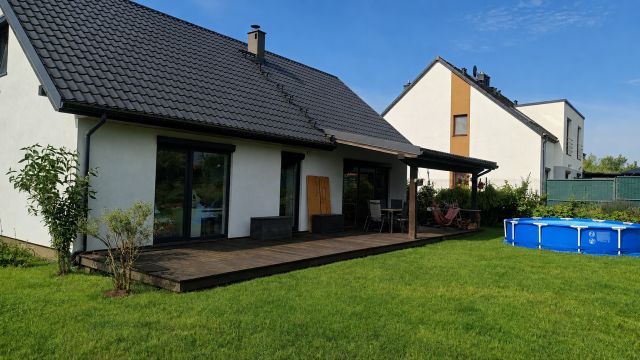 dom wolnostojący, 4 pokoje Gryfino Górny Taras, ul. Jesienna. Zdjęcie 1