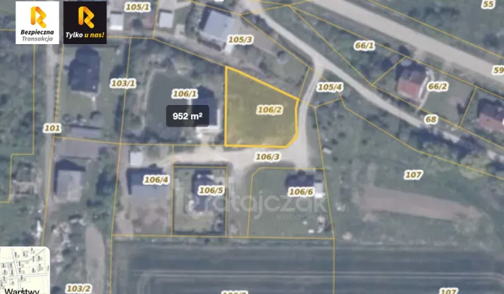 Działka budowlana Miłocin