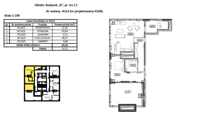 Mieszkanie 3-pokojowe Rzeszów, ul. Fryderyka Szopena. Zdjęcie 27