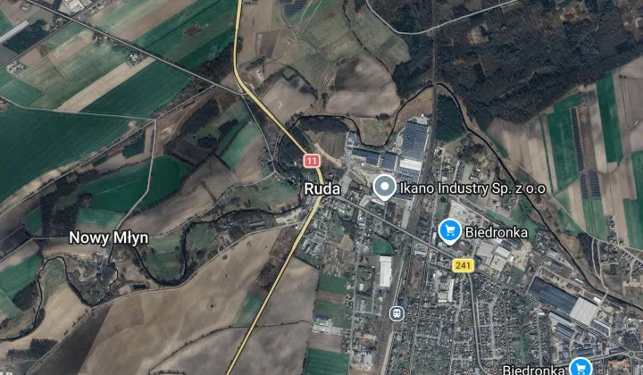 Działka leśna Ruda