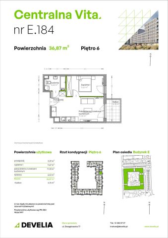 Mieszkanie 2-pokojowe Kraków Czyżyny, ul. Romana Ciesielskiego. Zdjęcie 14