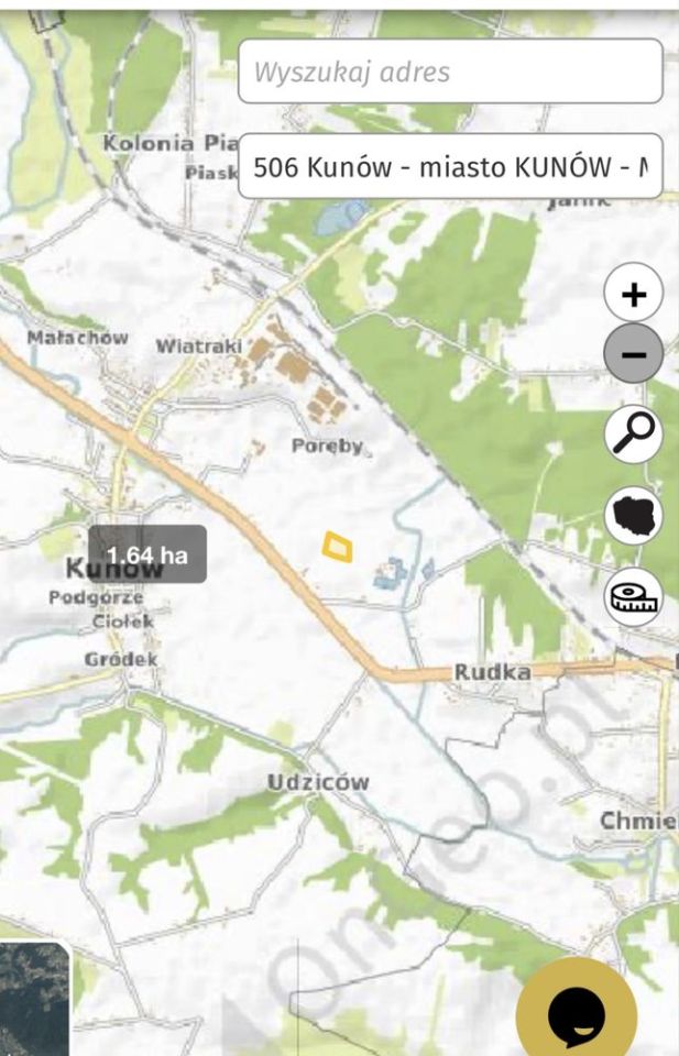 Działka rolna Kunów. Zdjęcie 3
