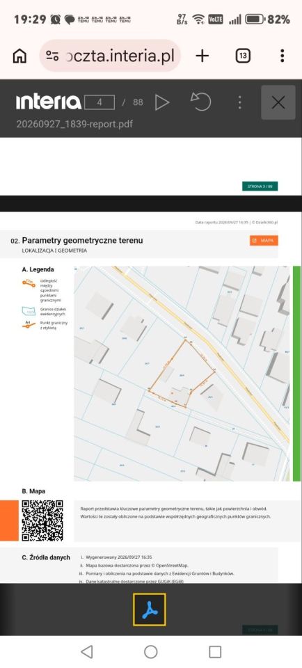 Działka budowlana Siedlce. Zdjęcie 2