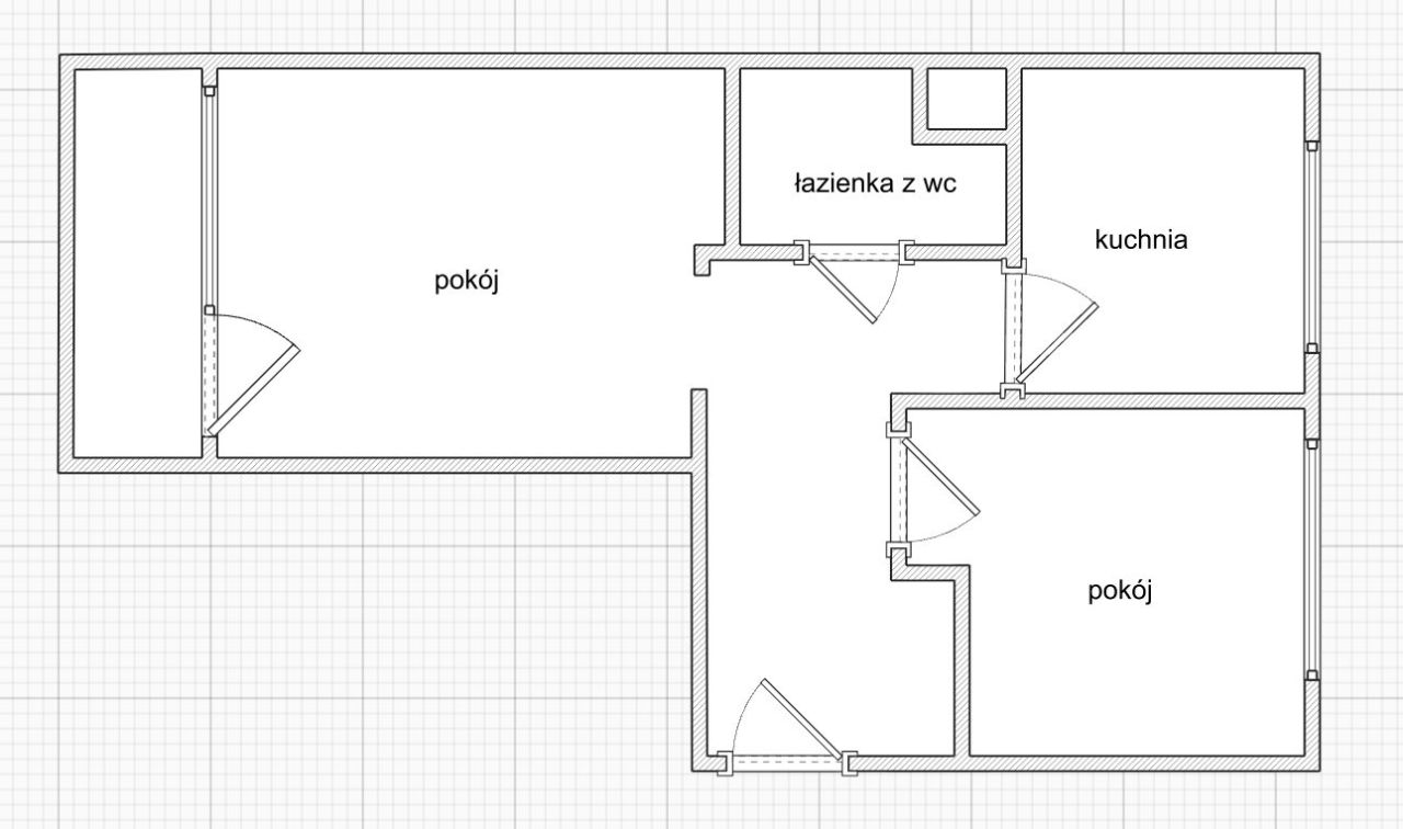 Mieszkanie 2-pokojowe Wrocław Gądów Mały, ul. Jerzego Bajana. Zdjęcie 11