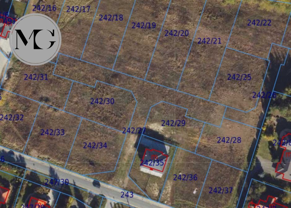 Działka budowlana Niemcz, ul. Kolonijna. Zdjęcie 1