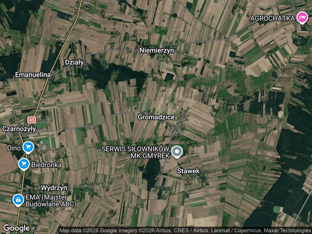 Działka budowlana Gromadzice. Zdjęcie 1