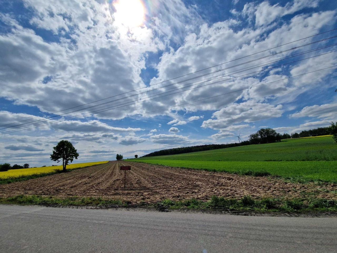 Działka rolno-budowlana Prusy
