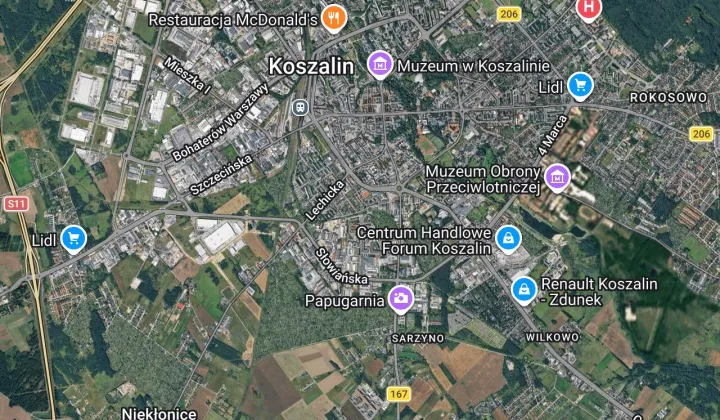Garaż/miejsce parkingowe Koszalin Lechitów, ul. Poprzeczna