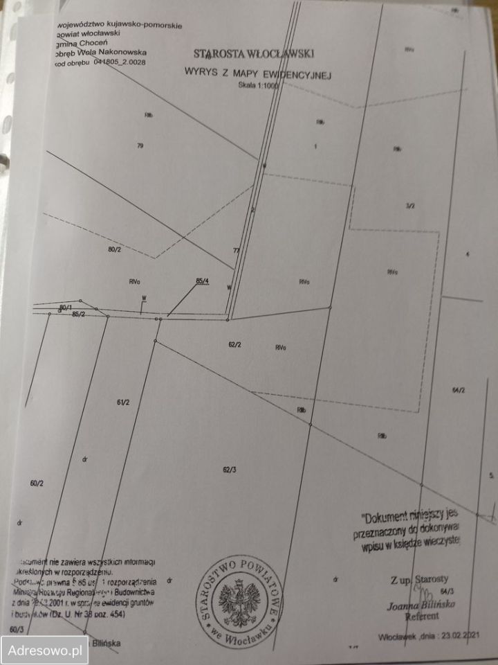Działka rolna Wola Nakonowska. Zdjęcie 4