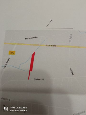 Działka budowlana Płochocin Płochocin-Osiedle, ul. Stołeczna. Zdjęcie 1