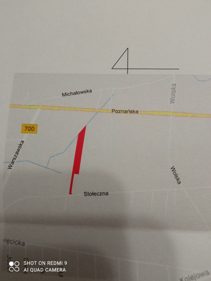 Działka budowlana Płochocin Płochocin-Osiedle, ul. Stołeczna. Zdjęcie 1