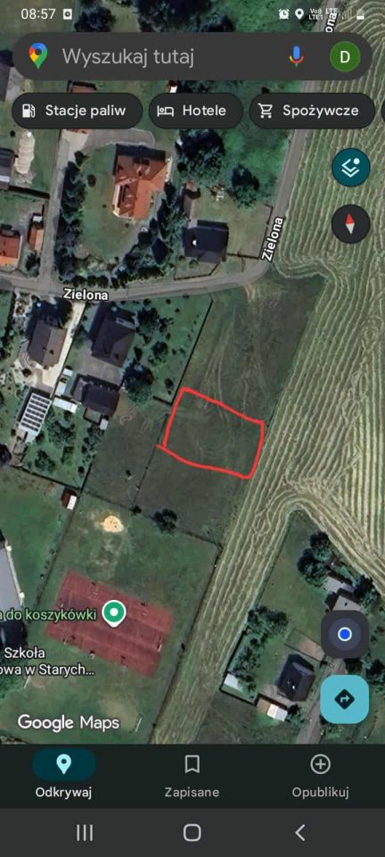 Działka budowlana Stare Siołkowice. Zdjęcie 3