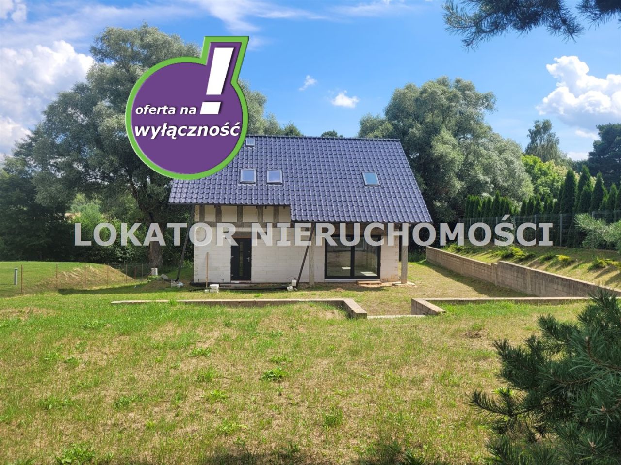 Stara Łubianka Dom wolnostojący do wykończenia - 186 m² - 5 pokoi