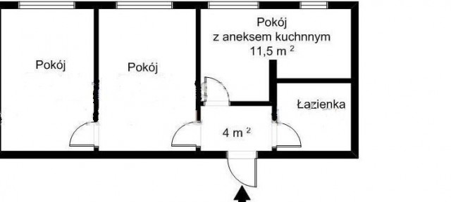 Mieszkanie 3-pokojowe Barczewo, ul. Wojska Polskiego. Zdjęcie 1