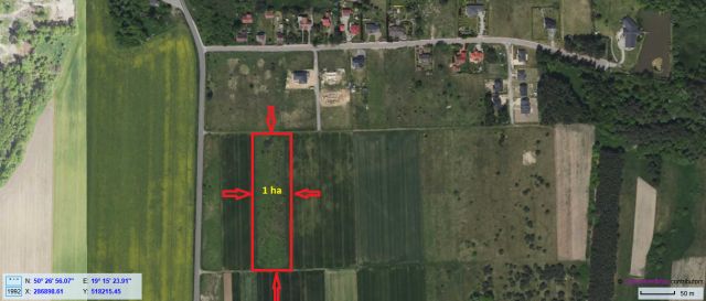 Działka rolna Siewierz Sulików, ul. Zagłębiowska. Zdjęcie 1