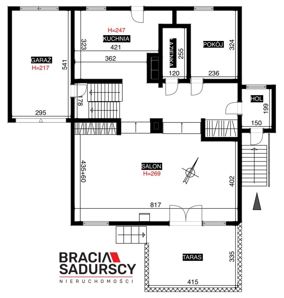 dom wolnostojący, 5 pokoi Marcyporęba, ul. św. Marcina. Zdjęcie 4