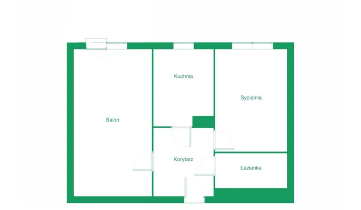 Mieszkanie 2-pokojowe Gdańsk Młyniska, ul. Marynarki Polskiej