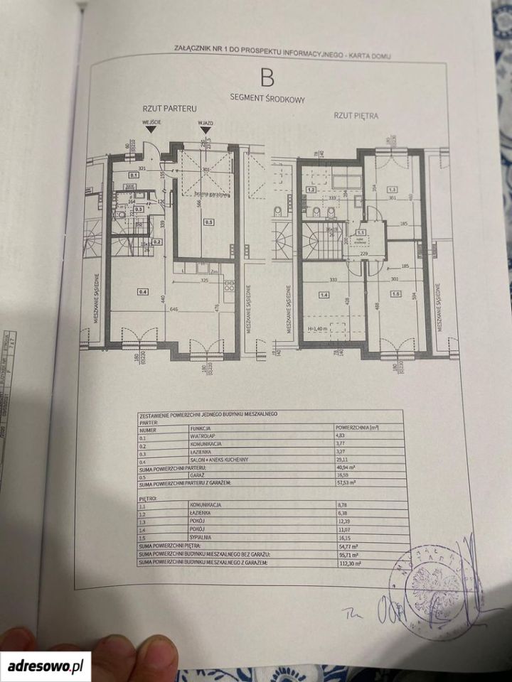 dom szeregowy, 4 pokoje Nadolice Małe. Zdjęcie 17