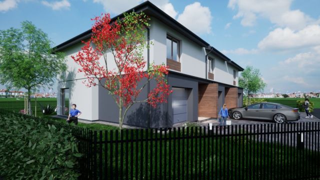 dom szeregowy, 4 pokoje Aleksandrów Łódzki, ul. Kalinowa. Zdjęcie 1