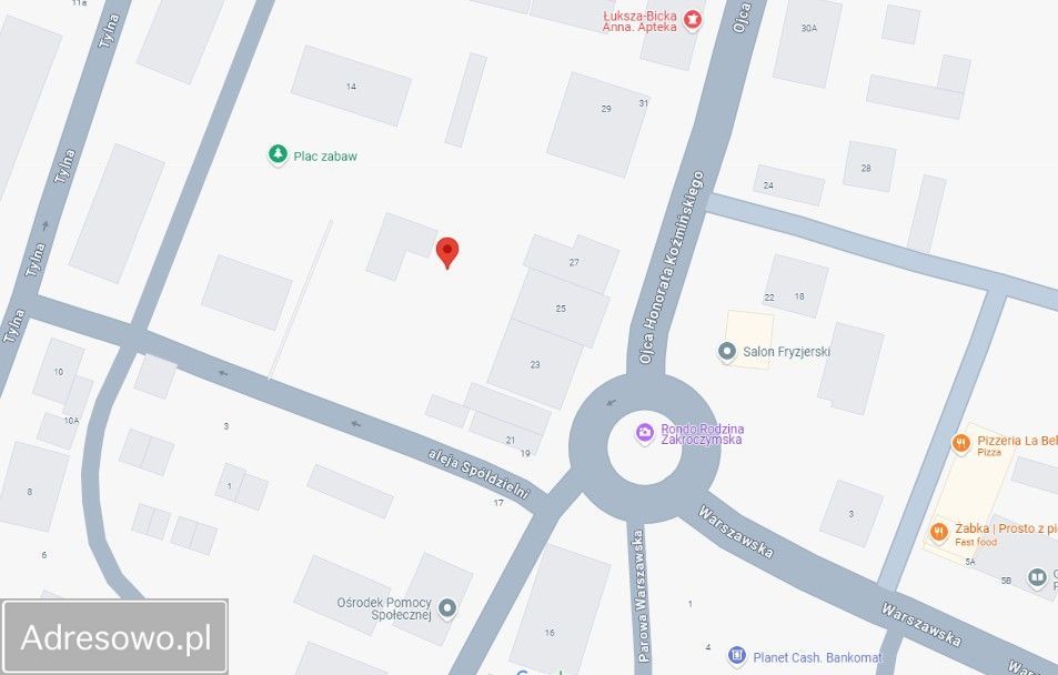 Działka budowlana Zakroczym, ul. Ojca Honorata Koźmińskiego. Zdjęcie 2