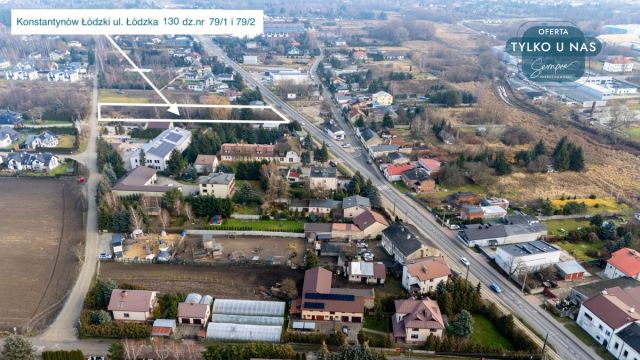 Działka budowlana Konstantynów Łódzki, ul. Łódzka. Zdjęcie 3