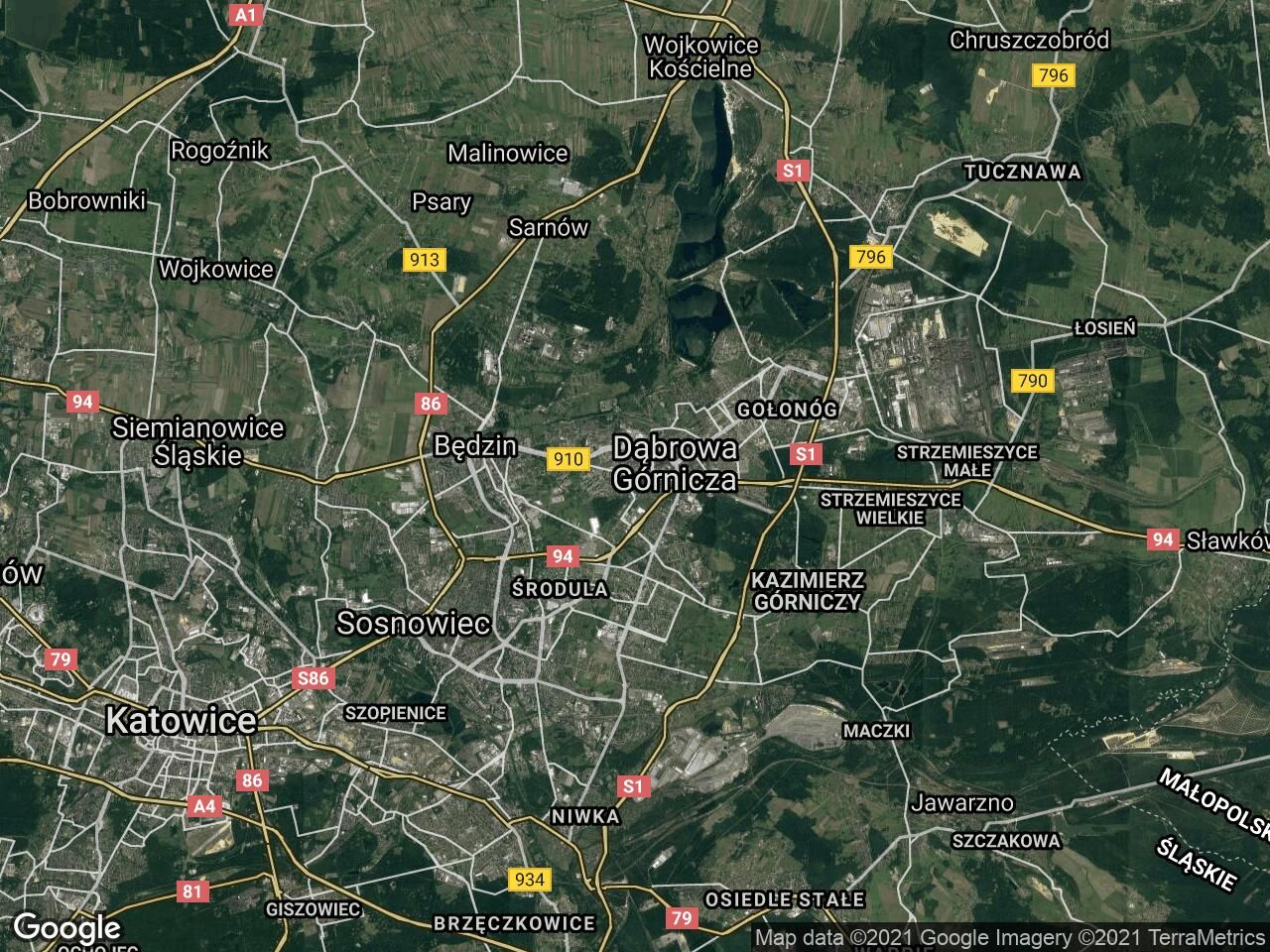 Garaż/miejsce parkingowe Dąbrowa Górnicza Mydlice, ul. Legionów Polskich