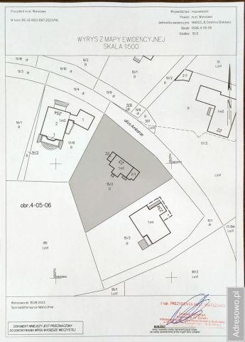 Działka budowlana Warszawa Białołęka Dworska, ul. Ambaras. Zdjęcie 1
